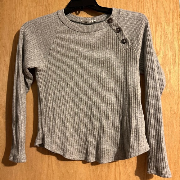 Lush gray top size large - Picture 2 of 2